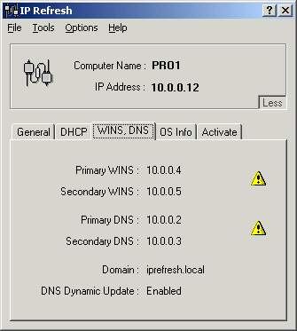 IP Refresh Screenshot